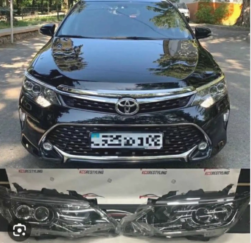 Передние фары от Toyota Camry 5 Exclusive